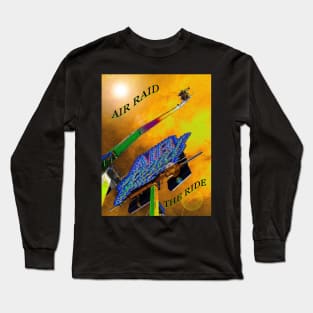 Air Raid the ride poster art Long Sleeve T-Shirt